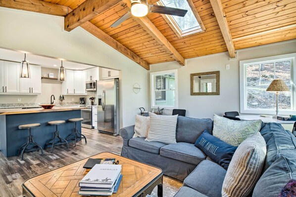 Brevard Vacation Rental | 3BR | 2BA | Stairs Required | 1,700 Sq Ft