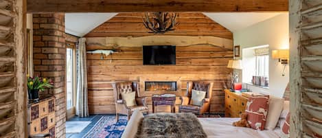 The bedroom at Blacksmith's Shop, Yorkshire