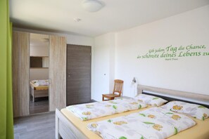 Ferienwohnung Kiwi, 63qm, 2 Schlafzimmer, max. 2 Erwachsene und 2 Kinder