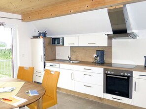 Ferienwohnung Quitte, 65qm, 2 Schlafzimmer, max. 5 Personen-Küche