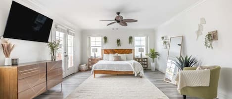 Boho style bedroom