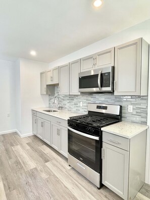 Completely renovated kitchen