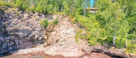 Cathy's Cove is on the Lake Superior Shoreline near Tofte, Minnesota.