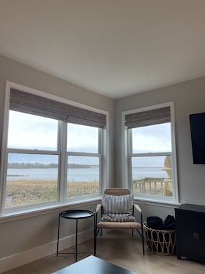 View from the living room couch.