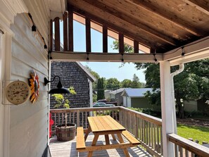 Back deck.