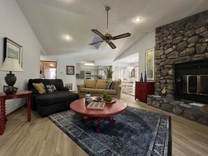 Home Decor, Coffee Table, Furniture, Table, Fireplace