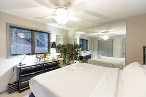 Ceiling Fan, Indoors, Bed, Furniture, Home Decor