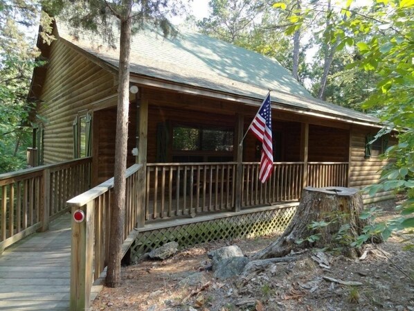 House, Cabin, Tree, Shelter, Log Cabin