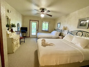 Home Decor, Ceiling Fan, Bed, Bedroom, Furniture