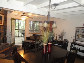 Furniture, Indoors, Living Room, Table, Dining Room