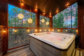 Bain à remous intérieur