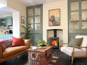 Large open plan kitchen/sitting room.