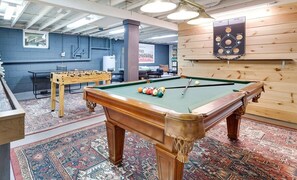 Play hard in our huge 700 s.f.  game room - countless hours of fun for all ages!