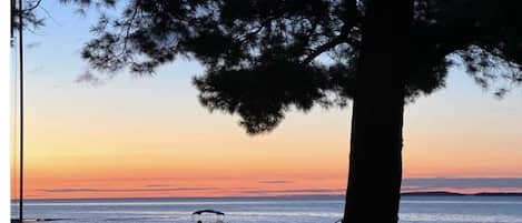 Vue sur la plage/l’océan