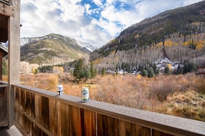 Amazing Telluride views from your balcony.