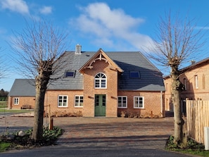 Blick auf das Haupthaus Hof Mühlenkoppel