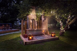 Wood Fired Hot Tub