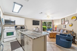 Cook with ease in our fully equipped kitchen, stocked with everything you need! 🍳✨