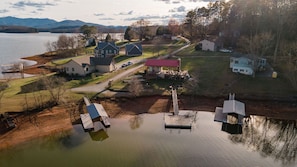Ariel view of neighborhood