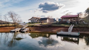 Lake access covered dock is the one you will have access to