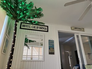 Enjoy your LED palm tree in the sunroom! Perfect for those warm summer nights.