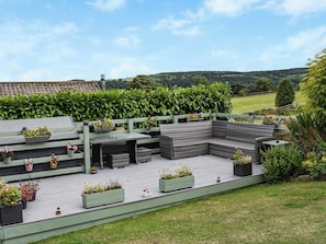 Sitting-out-area | Ladybird Lodge, Glaisdale