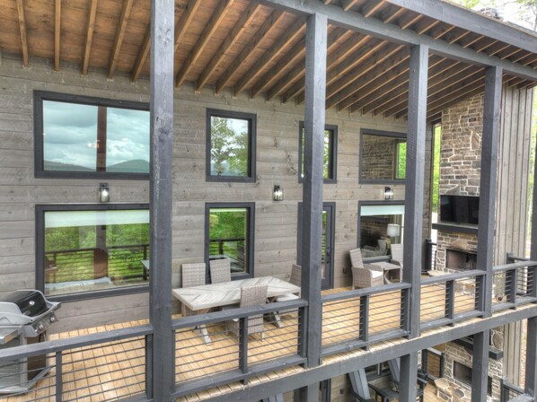 Main level porch