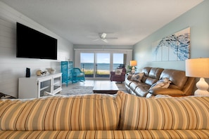 Living room with beautiful Ocean views