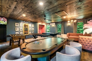 Dolly Parton inspired game room