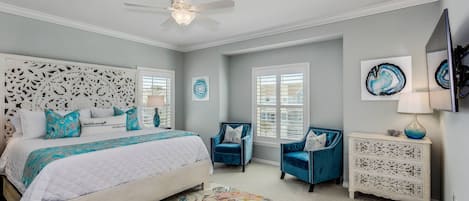Come stay and relax is this soothing master suite!  Absolutely Gorgeous!