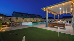 Enjoy a beautiful Coachella evening on our lighted putting green.