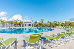 One of 2 resort pools to choose from.  Pool chairs service isn't bad either :)