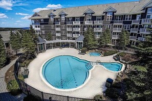 Allegheny Springs is an ideal place to stay for your Snowshoe visit.  It's centrally located in the Village and has a heated outdoor pool!