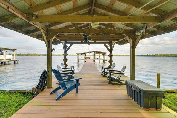 St. Augustine Vacation Rental | 3BR | 2BA | 1,800 Sq Ft | Stairs to Access