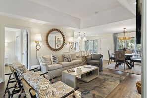 Modern renovated unit.