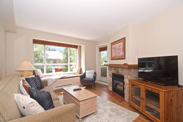 Open living room plan