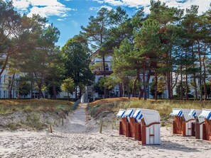 Strandaufgang 25 an der Villa Strandidyll