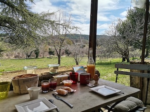 Repas à l’extérieur