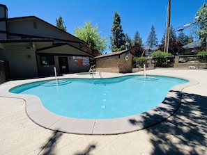 Shared pool and spa at the community