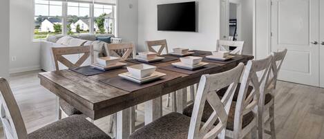 Dining room table fit for 8