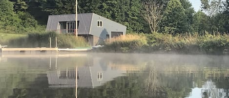 Still Valley Lake Loft as seen from the lake