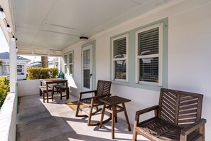 Front Patio w/ Chairs and Tables