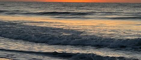 Beautiful Emerald Isle beach house located right on the beach!