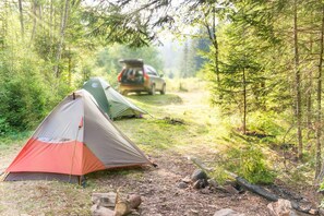 camping and privacy