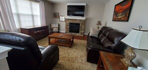 Family Room with Fireplace 