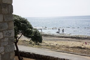 Vue sur la plage/l’océan