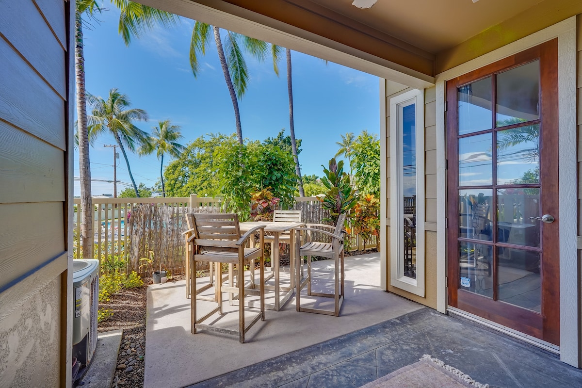 Kailua-Kona Vacation Rental – Walk to Beach!