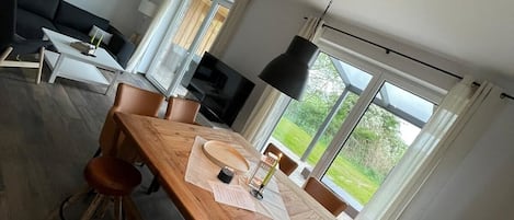 Uitzicht vanuit accommodatie