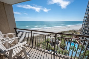 Large Balcony to enjoy the views!
