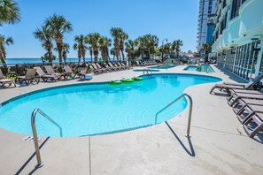 Beautiful Oceanfront Pools